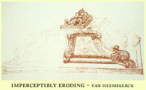imperceptibly eroding
